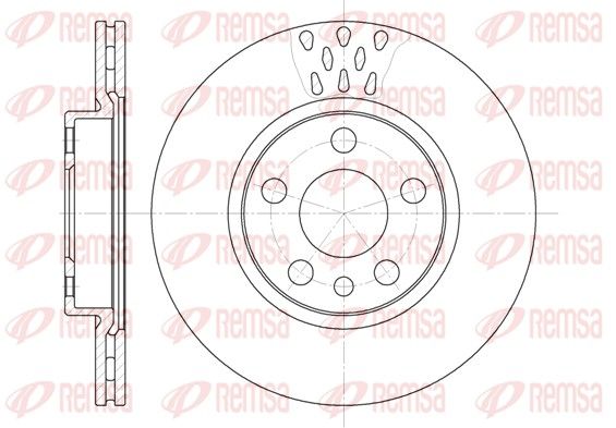 REMSA 6442.11 Brake Disc