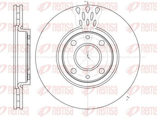 REMSA 6443.10 Brake Disc
