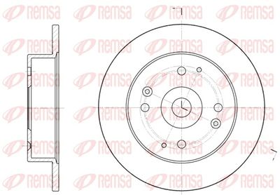 Brake Disc REMSA 6448.00
