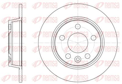 Brake Disc REMSA 6453.00