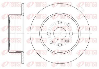 Brake Disc REMSA 6454.00