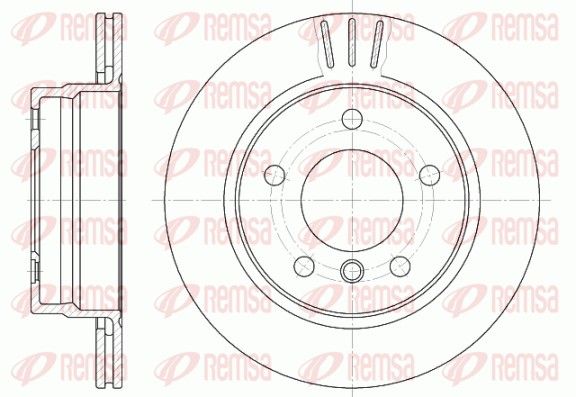 REMSA 6458.10 Brake Disc