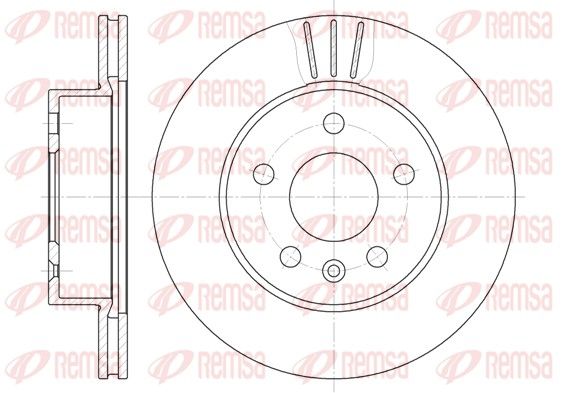 REMSA 6460.10 Brake Disc