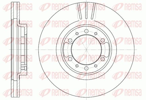 REMSA 6462.10 Brake Disc