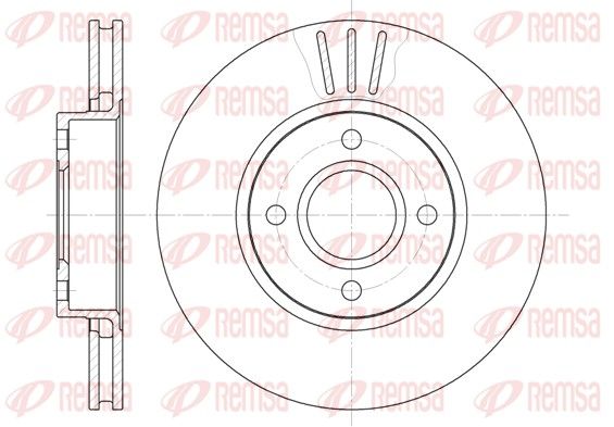 REMSA 6469.10 Brake Disc