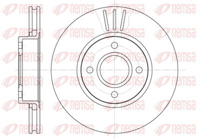 Brake Disc REMSA 6469.10