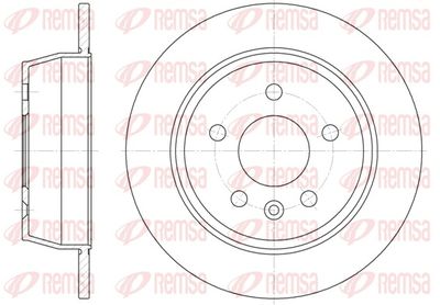 Brake Disc REMSA 6471.00