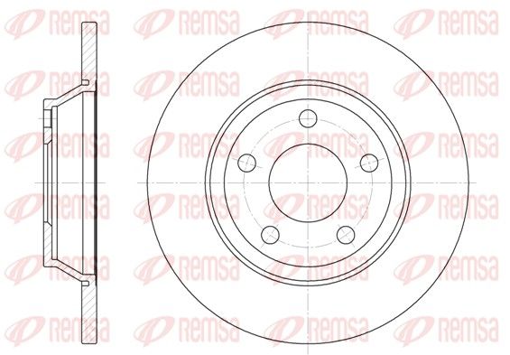 REMSA 6472.00 Brake Disc