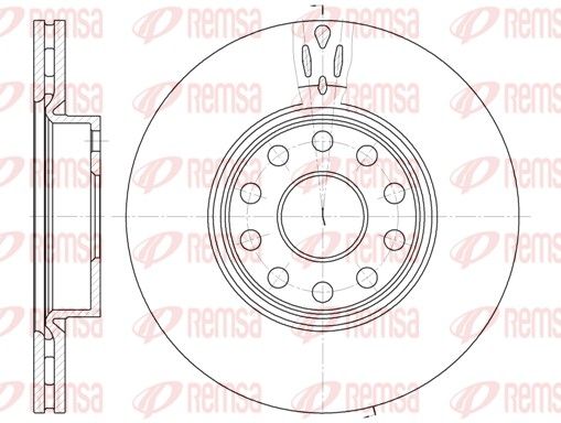 REMSA 6478.10 Brake Disc