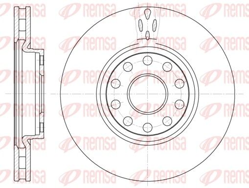 REMSA 6479.10 Brake Disc