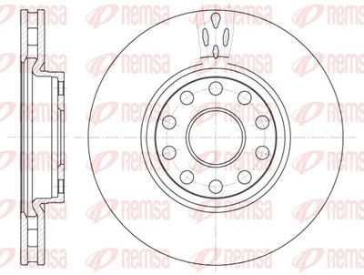 Brake Disc REMSA 6479.10