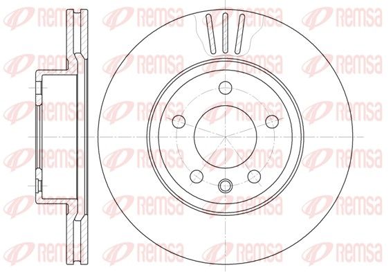 REMSA 6490.10 Brake Disc