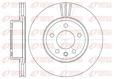 Brake Disc REMSA 6490.10