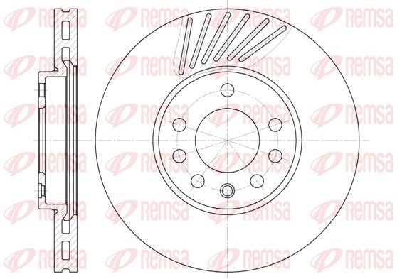 REMSA 6494.10 Brake Disc