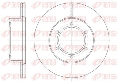 Brake Disc REMSA 6497.10