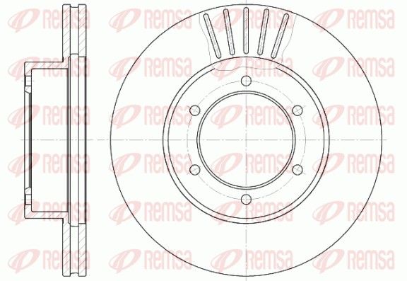 REMSA 6501.10 Brake Disc