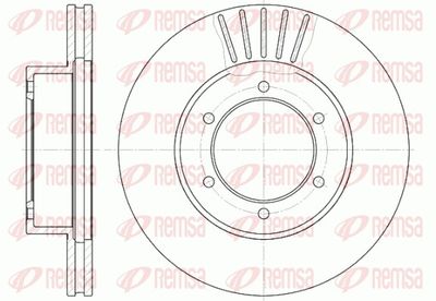 Brake Disc REMSA 6501.10
