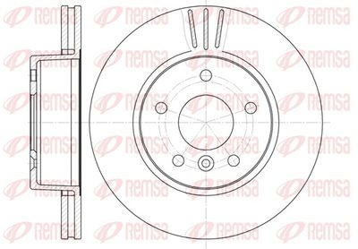 Brake Disc REMSA 6503.10