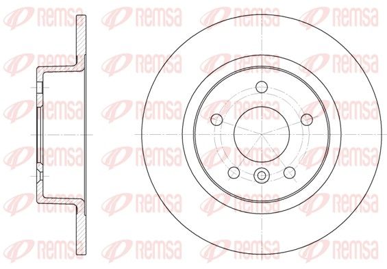 REMSA 6506.00 Brake Disc