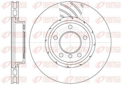 Brake Disc REMSA 6508.10