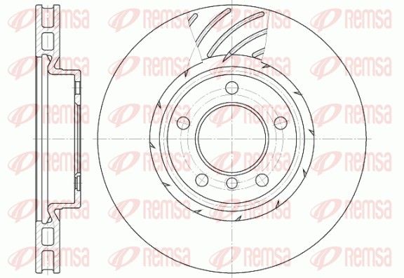 REMSA 6508.11 Brake Disc