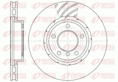 Brake Disc REMSA 6508.11