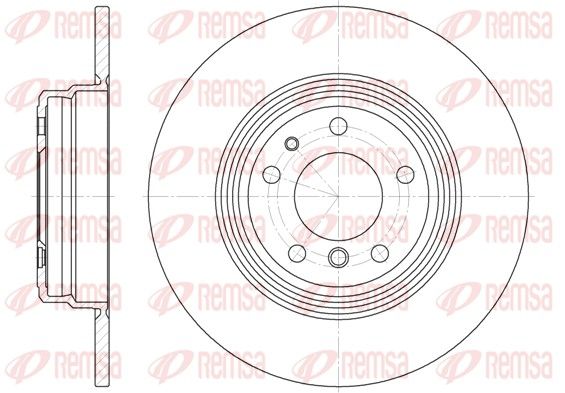 REMSA 6510.00 Brake Disc