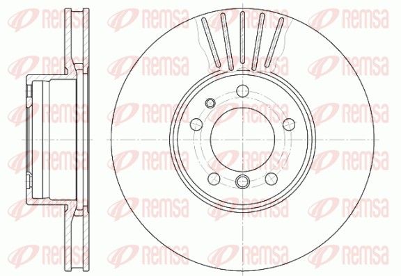 REMSA 6511.10 Brake Disc