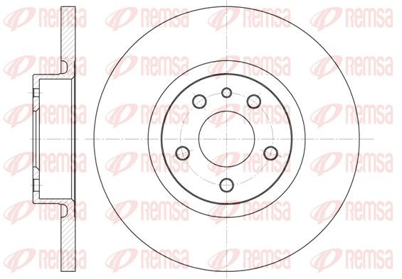 REMSA 6512.00 Brake Disc