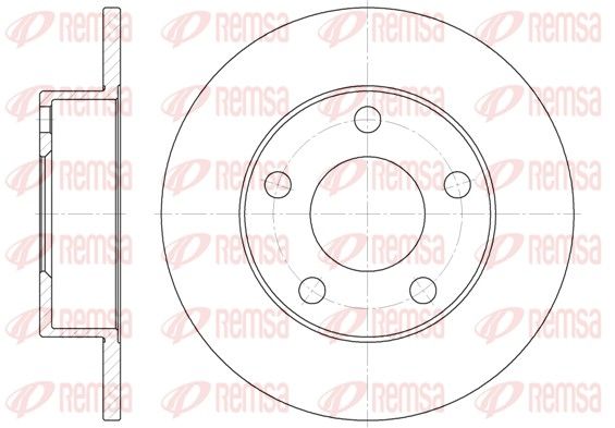 REMSA 6513.00 Brake Disc