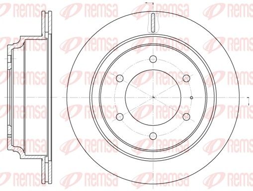 REMSA 6515.10 Brake Disc