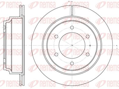 Brake Disc REMSA 6515.10
