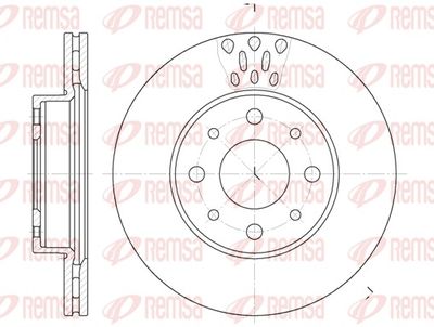 Brake Disc REMSA 6517.10