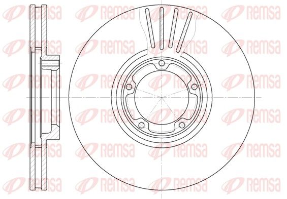 REMSA 6519.10 Brake Disc