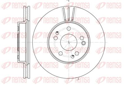 Brake Disc REMSA 6524.10
