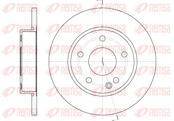REMSA 6526.00 Brake Disc
