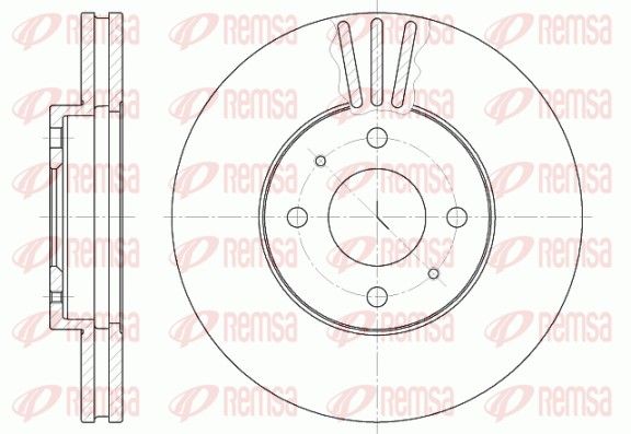 REMSA 6530.10 Brake Disc
