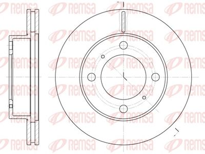 Brake Disc REMSA 6539.10