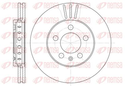 Brake Disc REMSA 6545.10