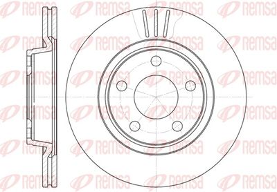 Brake Disc REMSA 6548.10