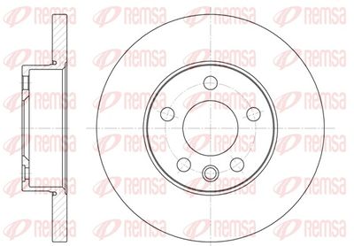 Brake Disc REMSA 6550.00