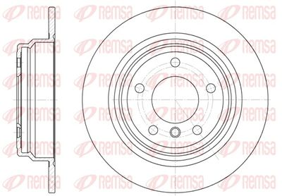 Brake Disc REMSA 6554.00