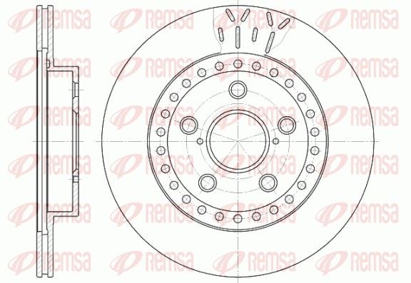 REMSA 6561.10 Brake Disc