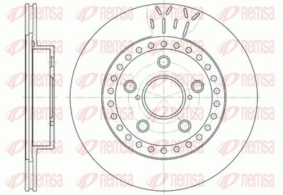 Brake Disc REMSA 6561.10