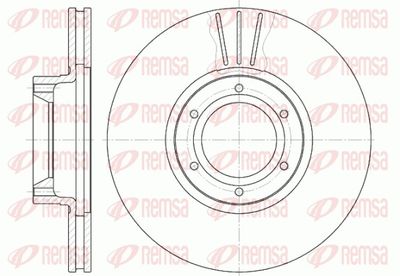 Brake Disc REMSA 6567.10