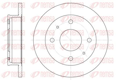 Brake Disc REMSA 6568.00