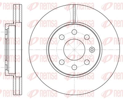 Brake Disc REMSA 6573.10