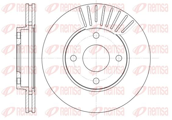 REMSA 6575.10 Brake Disc