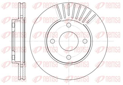 Brake Disc REMSA 6575.10