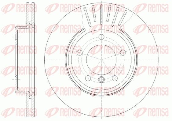 REMSA 6589.10 Brake Disc